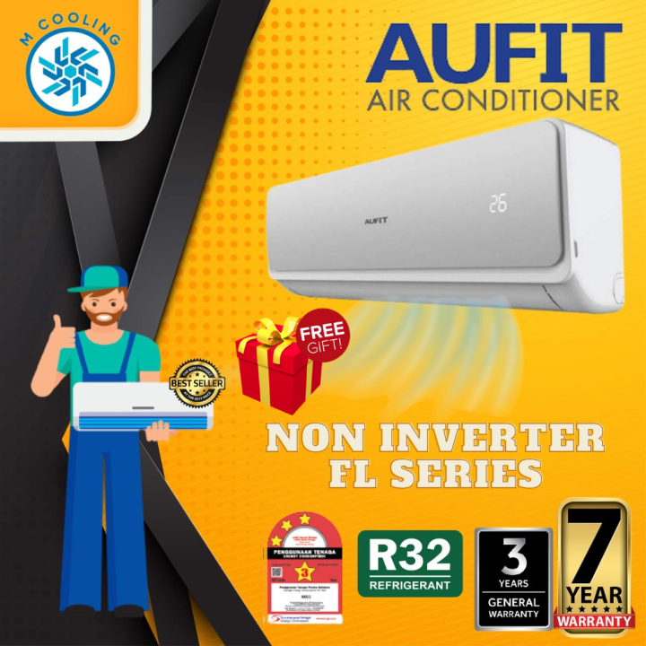 [INSTALLATION] Aufit Aircond Standard Non-Inverter R32 1.0HP ~ 2.5HP ...