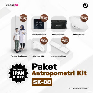 ALAT ANTROPOMETRI KIT SK 88 UNTUK POSYANDU DARI METRISIS