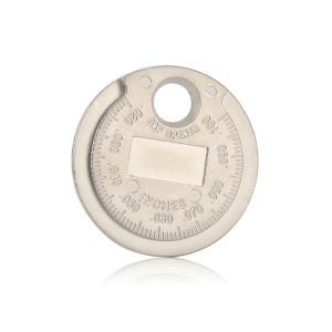 Feeler Gauge Alat Ukur Celah Tipe Koin Alat Ukur Besar Busi Alat Pengukur Celah Busi