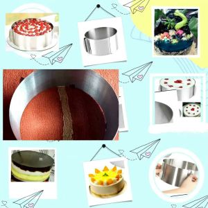 Cake Ring Stainless steel Bulat Besar