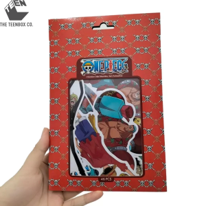 Bộ Sticker One Piece - Sticker Anime Dán Laptop Sổ Tay Balo TEENBOX
