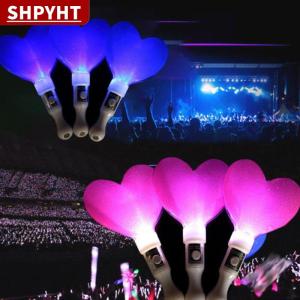 [COD] SHPYHT TOY 1Pc Colors Change LED Glow Stick Heart Star Shape Luminous Concert Cheering Tube Wedding Party Light Stick