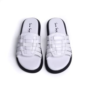 Sara Sara Larissa | Sandal Wanita Stylish Motif Ban Kepang Kasual Kekinian Trendy Terbaru Murah Kualitas MALL Flash Sale COD