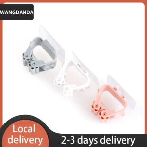 [COD] WANGDANDA Ship within 24 hours Wall Mounted Mop Holder Brush Broom Hanger Umbrella Clip Bathroom Storage Rack