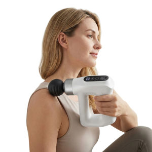 Mini Fascia Electric Handheld Massager for Deep Tissue Therapy and Muscle Relaxation in Blue Color Fitness Accessory