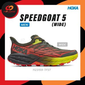 316BD Yao Yao Pootonkee sports Hoka mens speedgoat 5 wide leg running shoes Vibram®