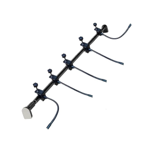 ชุดของขวัญคริสต์มาสแบบขยายได้5แพ็คชั้นติดผนังทนทานสำหรับการติดตั้ง Vegetations Lights Anadem