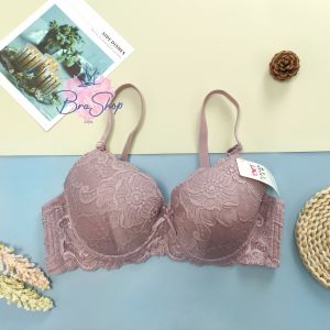 Women Bra Plus Size Wired Lace [Alya Bra Shop]