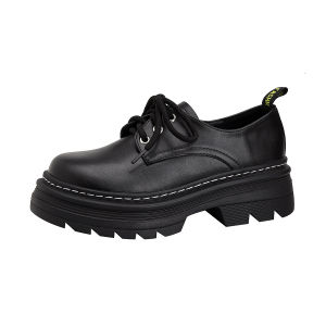 <1202> Grape Mom studiolee British Style Lace up Increased Chunky Heel Platform Derby Velvet Leather Shoes for Women Autumn and Winter