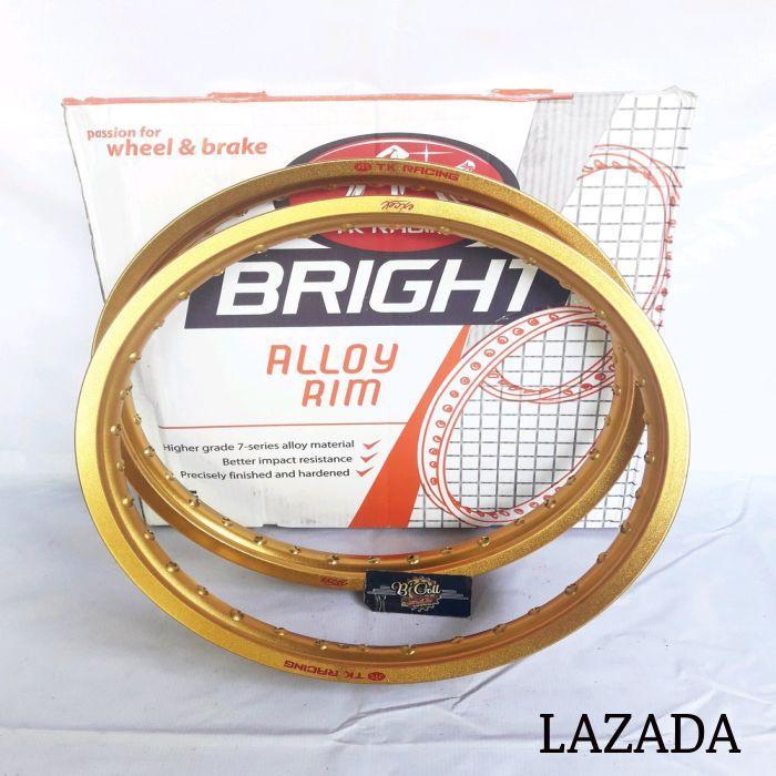 velg TK japan ring 17 GOLD Velg Mg Warna Emas Velg 160 Dan 185