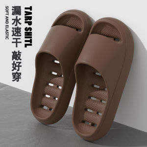 Non-Slip Bathroom Slippers For Home Use Quick-Drying Hollowed-Out Water-Draining For Bathroom Hotel Couples WomenS Sandals