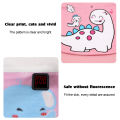 5PCS Baby Back Towel Cotton Sweat Absorber with Cartoon Design 4 Layers  for Children Toddler Kids different patterns Set. 