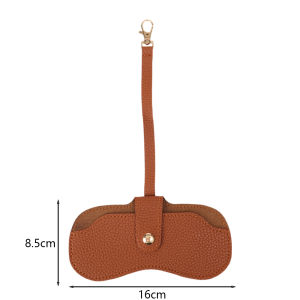 Cầm tay đơn giản bao đựng kính kính mát trường hợp kính lưu trữ hộp Túi Da PU