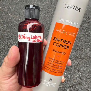 Bộ Gội Xả Bù Màu Tóc Nhuộm Đồng Cam LAKMÉ TEKNIA Saffron Copper (Gội 300ml & Mặt Nạ 250ml)