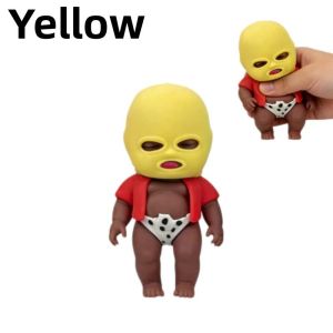 Natasha Doll Decompression Toy Black Doll Palm Pinch Music Doll Soft Rubber Slow Rebound Play House Doll