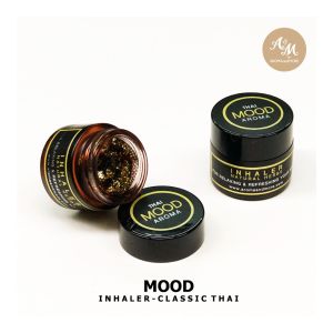 Aroma&More  M O O D  Classic THAI Traditional Inhaler สมุนไพรหอมสูตรโบราณ เพื่อการสูดดม กลิ่นหอมสดชื่นหอมเย็นชื่นใจ หอมโล่งจมูก 3g