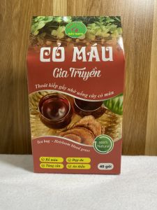 Cỏ máu tăng cân trà túi lọc cây cỏ máu (hộp 40 gói) trà cỏ máu túi lọc tăng cân kém ăn dành cho người gầy chán ăn mất ngủ HN