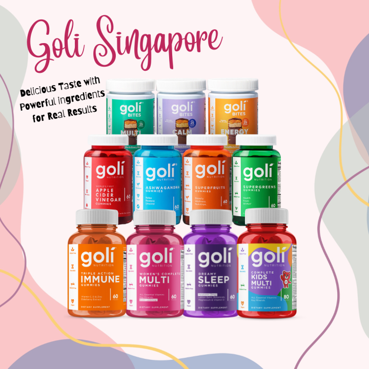 Goli Nutrition Apple Cider Vinegar / Ashwagandha Gummy / Superfruits