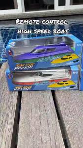Remote Control High Speed Boat Motor Motorboat Submarine Ship Water Race Racing RC Radio Toys for Boys Kids
