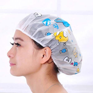 5 cái Mũ trùm tóc khi tắm (Giao màu ngẫu nhiên) dai và mềm