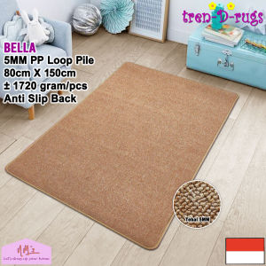 Tren-D-rugs Karpet polos alas duduk lantai ruang tamu tidur minimalis anti slip 80 cm x 150 cm - NMs