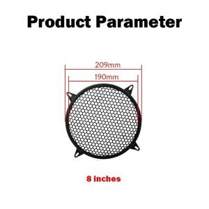 8/12 Inch Audio Loudspeaker Protective Mesh Cover Net Car Speakers Power Amplifier Sound Box Grille