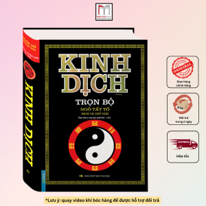 Kinh Dịch Trọn Bộ - Ngô Tất Tố Dịch Và Chú Giải (Bìa Cứng) đen