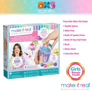 CNY Sales | Make It Real Party Nails Glitter Studio (2467) Nail Polish For Girl