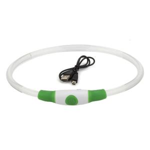Led Dogs Collar Luminous Usb Cat Dogs Collar 3 Modes Led Light Glowing Loss Prevention Led Collar for Pet Accessories