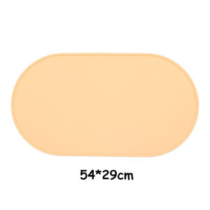 Cat Food Mat Silicone Pet Feeding Mat Anti-slip Waterproof Pelapik Makanan Kucing Silicon Mat Bekas Makanan Kucing