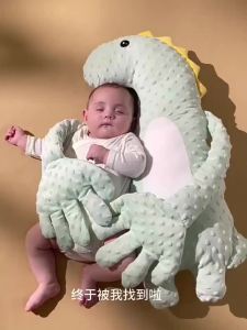 Newborns Soothing Cuddle Pillow with Warmth Music & Mimic Mother Touch Baby Hugging Sleep Help Upgrades for Better Sleep A2UB2026