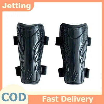 Jetting สนับหน้าแข้งฟุตบอลแบบนิ่มสำหรับเด็ก1คู่อุปกรณ์ป้องกันผิวหนังบริเวณขาสำหรับเล่นกีฬา