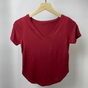 Kaos Vneck Oval Wanita / Tshirt V neck Polos wanita / Kaos Atasan Santai Wanita / Kaos Polos wanita 4457