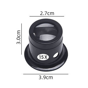 Watch Eyes Loupe Jeweller Optical Glass Magnifier Magnifying Len Tool Adjustable Magnifying Head Eye Glasses Loupe Lens 20X 15X 10X 5X