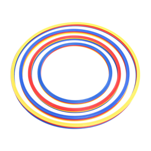 12PCS 3-Colors Agility Fitness Ring Used For Football Training Circles For Fitness Speed