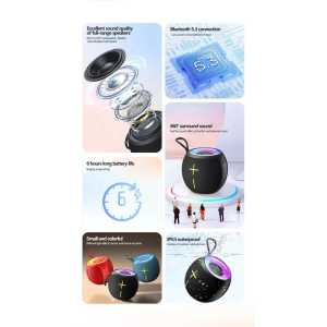 AWEI BLUETOOTH SPEAKER COLORFUL LIGHT KA19