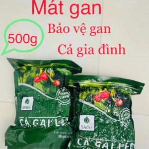 Cà gai leo SADU - Trà túi lọc cà gai leo 500gr (2 bịch gồm 100 túi lọc)