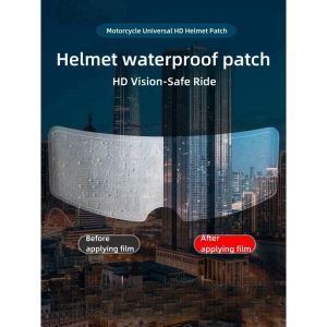 TATA DEPARTMENT New Rainproof Film Anti-Fog Film and anti-Rain for Helmet safe driving