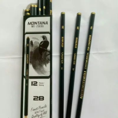12PCS PENSIL M2000 HIJAU 2 B HARGA1 LUSIN
