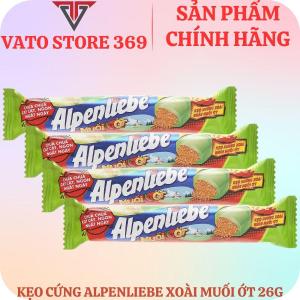 Kẹo cứng ALPENLIEBE hương xoài nhân muối ớt thỏi 26g