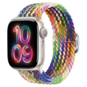 Strap for Watch Ultra 2/1 49mm 45mm 41mm 44mm 40mm 38mm Women Men lWatch Series 10 46mm 42mm Series 12 11 10 9 8 7 6 5 4 3 2 1 SE SE2 Elastic Braided Band