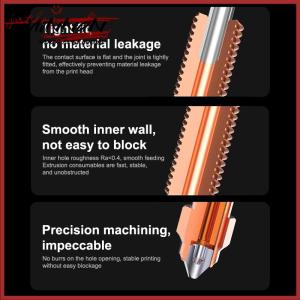 [minnan] For Creality K2 Plus Nozzle Quick-Swap Nozzle Kit Hardened Steel Nozzle All-metal High-Flow Printing For Creality 3D Printers