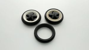 Baby Buggy Tire For Bugaboo Bee3 Bee5 Pushchair Front Rear Wheel Tire  PU Tubeless Wheel Casing With Tread Stroller Accessories