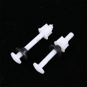 [COD] dgheg 2 Pcs Plastic Toilet Seat Hinge Repair Bolts + Fitting Screws +Washers Kit For Home Bathroom Accessories