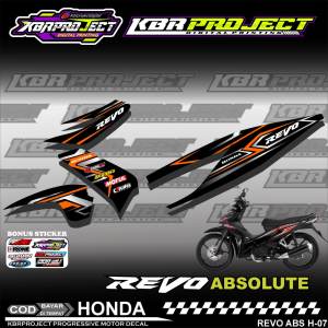 Striping Sticker Revo Absolute - Stiker Lis Variasi Revo 2010-2013 Desain Racing H.07 cod