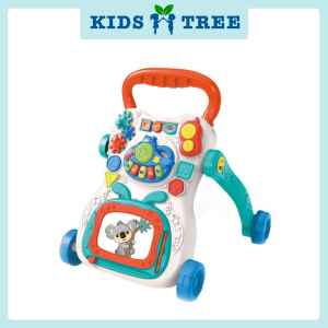 Musical Push Walker Baby Walker Creative Toddler Walk Assistance Baby Toys Mainan Baby