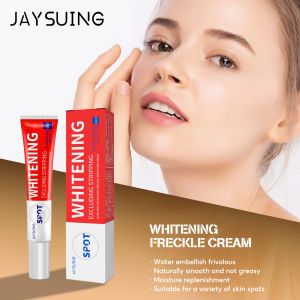 Jaysuing ครีมกำจัดจุดด่างดำกระบนผิวหน้าทำให้ขาวซ่อมแซมผิวหน้าฝ้าทำให้เม็ดสีผิวกระจ่างใสผิวไหม้ช่วยเพิ่มความหมองคล้ำดูแลผิว20กรัม