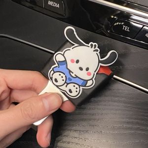 Car Safety Seat Belt Clip Buckle Adjustable Extension Extended Cartoon Pacha Dog Safety Seat Superimposed Long Retainer
