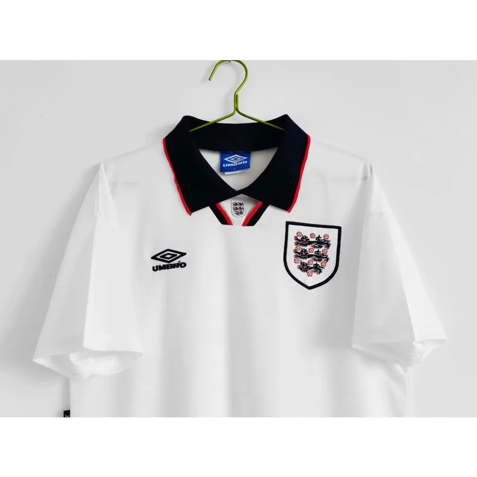 Spot* Retro Jersey 1994-95 England Home Sports Football Jersey