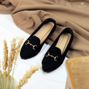 Hellona Ayana Sepatu Flat Wanita Kekinian Sole Karet